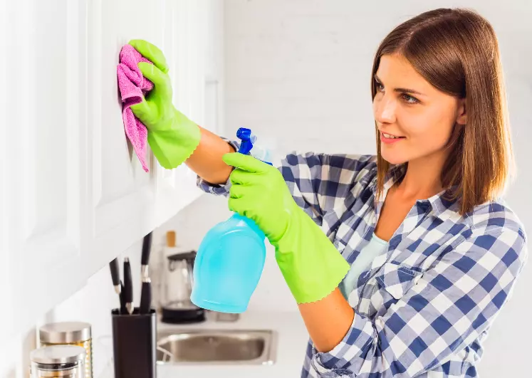 kitchen cleaning