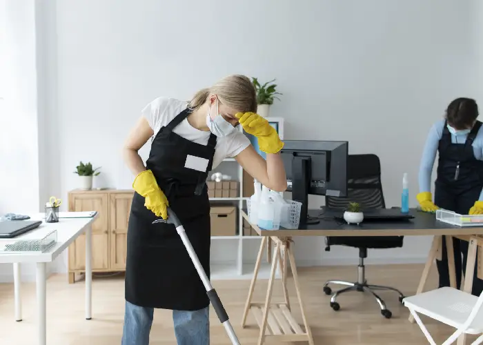 carpet cleaning office