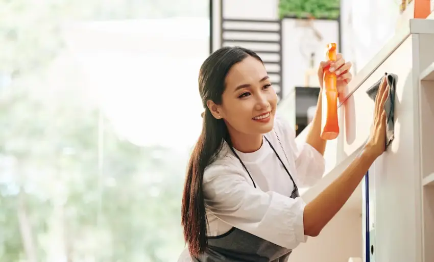 Expert Tips for Post-Renovation Cleaning Services: A Complete Guide 4 A sparkling clean kitchen following post-renovation cleaning