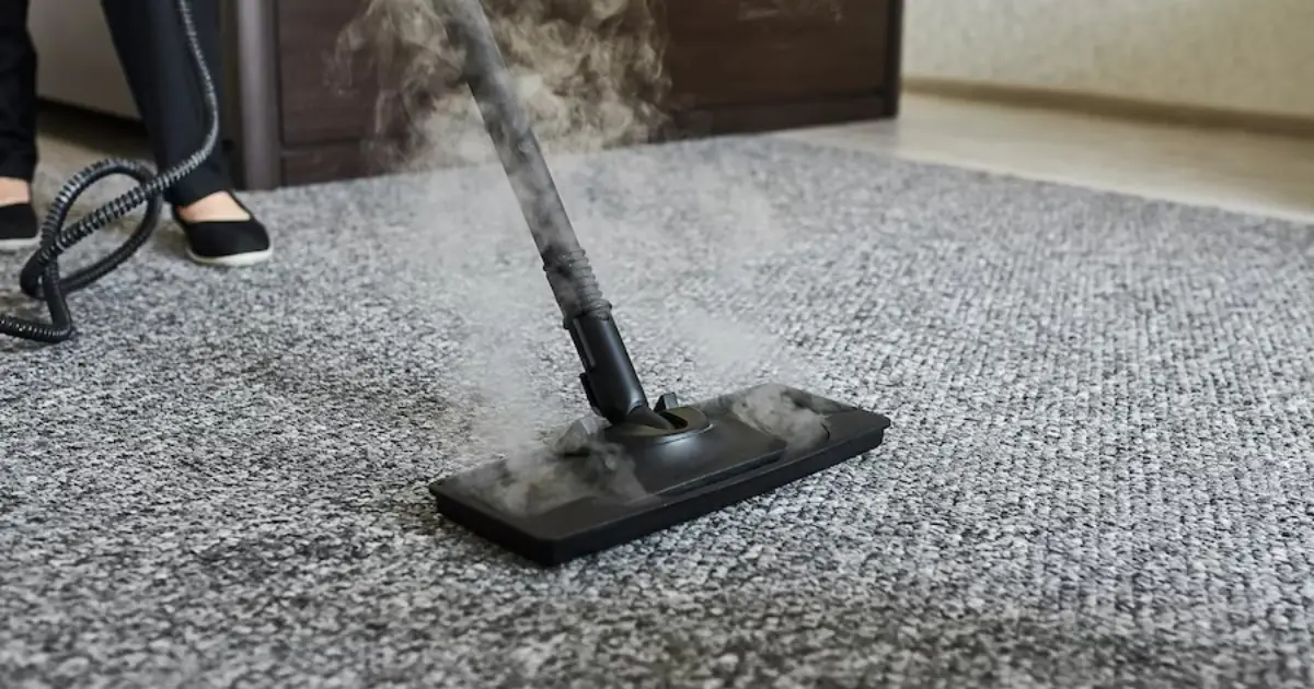 Importance of Regular Carpet Cleaning in Gold Coast - ozclean 1 Expert ozclean technician performing carpet cleaning in Gold Coast
