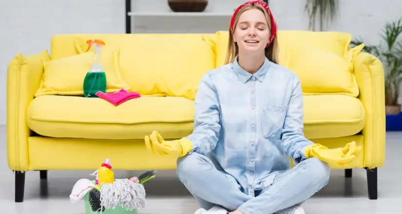 Can Carpets Make You Sick? Health Implications - OzClean Sunshine Coast 5 Expert OzClean technician performing thorough carpet cleaning in Sunshine Coast