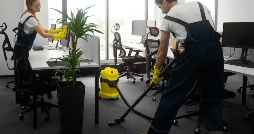 Carpet Cleaning Office Solutions - OzClean Sunshine Coast 4 Before and after results of office carpet cleaning by OzClean